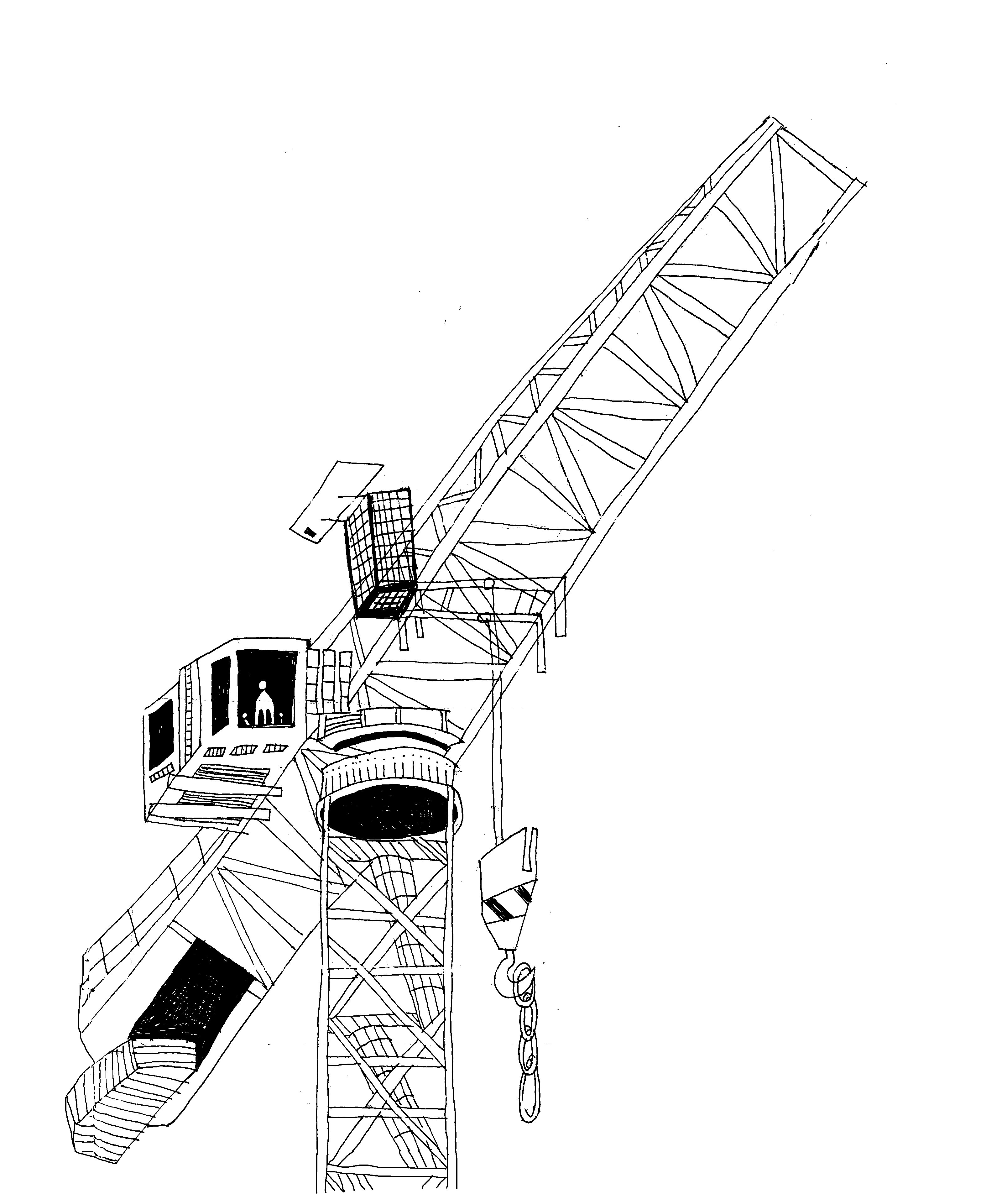 Stability crane diagram