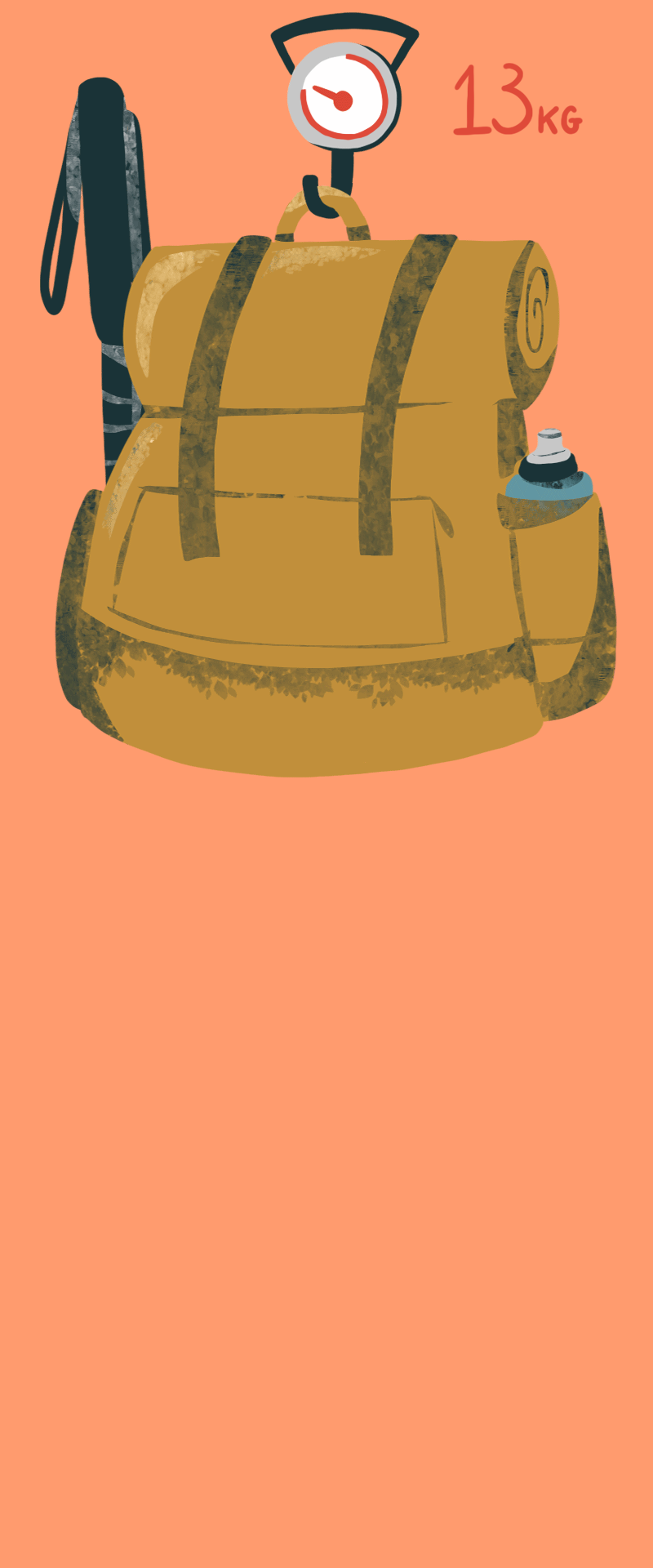 Backpack step 1