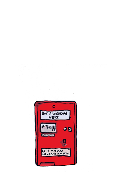 Postcard vending